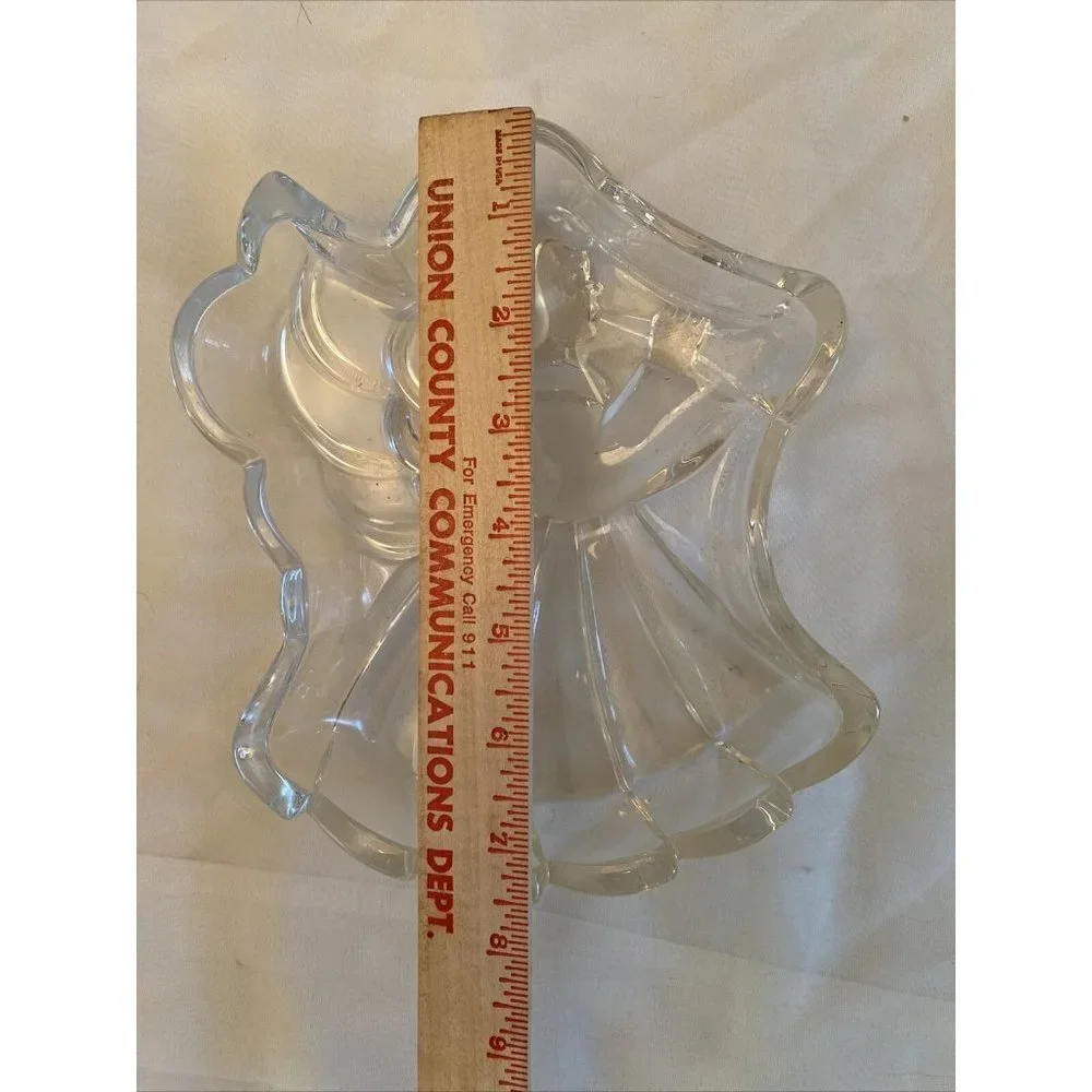 VTG 80s 90s Mikasa Christmas Angel Trinket Candy Dish‎ 7.5